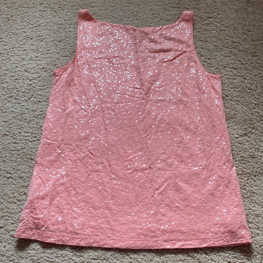 Talbots sequin tank - Picture 3 of 4